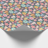 Woodland Friends Parade | Cute Animal Pattern Cadeaupapier (Hoek)