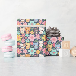 Woodland Friends Parade | Mooie Dierenprint Cadeaupapier