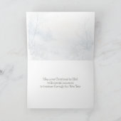 Woodland Friends Robin Eekhoorn Kerstmis Kaart (Binnen)