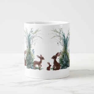 Woodland Friends - speciale Jumbo-Mok Grote Koffiekop
