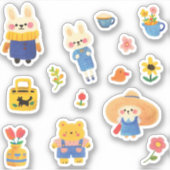 Woodland Friends Sticker Pack (Voorkant)