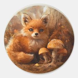 Woodland Friends Stickers – Schattige Bos Dier Pa