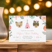 Woodland Friends | Uitnodiging voor kinderen van B