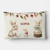 Woodland Friends Watercolor Name Pouch Etui (Achterkant)