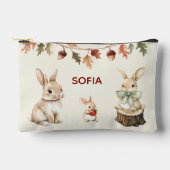 Woodland Friends Watercolor Name Pouch Etui (Voorkant)