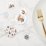 Woodland Friends Winter Birthday Party Confetti<br><div class="desc">Dankzij de aangepaste tafel-confetti-kits kunt u gemakkelijk creëer maken voor feestversieringen! Deze partijcirkels kunnen de lengte van een lijst aan creëer een leuke, dimensionale lijstrunner worden geplaatst, die aan lint als tuinbanner wordt geknipt of aan ambachtelijke stokken wordt vastgelijmd en aan uw snoep vertoning bij de buffetlijst wordt toegevoegd of...</div>