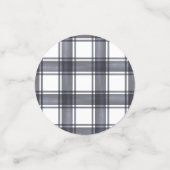 Woodland Friends Winter Birthday Party Confetti (Kleine voorkant)