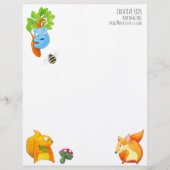 Woodland Fun Letterhead Briefhoofd (Voorkant)