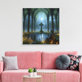 Woodland Glen 2 Canvas Afdruk (Insitu (Woonkamer))