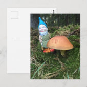 Woodland Gnome Briefkaart (Voorkant / Achterkant)
