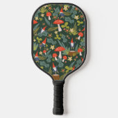 Woodland Gnome en Persoonlijke naam Pickleball Paddle (Achterkant)