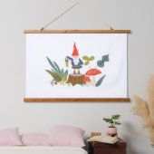 Woodland Gnome Hangend Wandkleed (Slaapkamer)