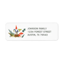 Woodland Gnome Return Address