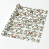 Woodland Gnomen Wrapping Paper Cadeaupapier (Uitgerold)