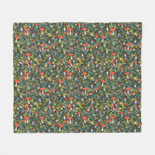 Woodland Gnomes Fleece Deken