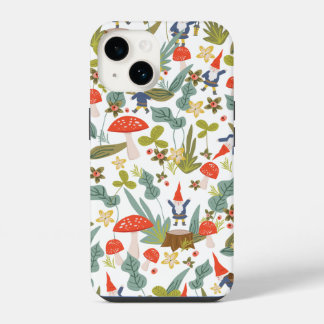 Woodland Gnomes iPhone 14 Hoesje