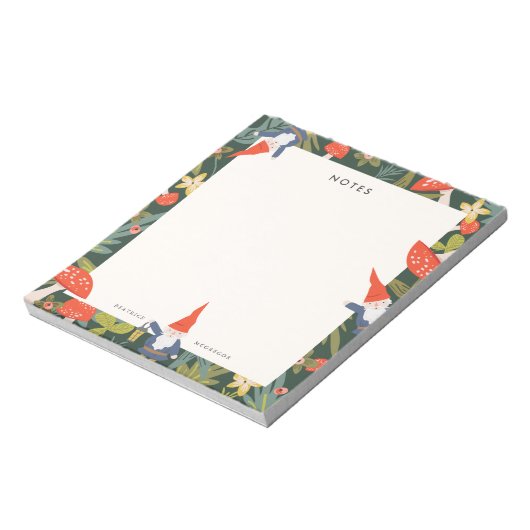 Woodland Gnomes Notitieblok (Linkerzijde)