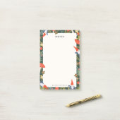 Woodland Gnomes Post-it® Notes (Op bureau)