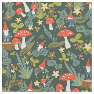 Woodland Gnomes Stof