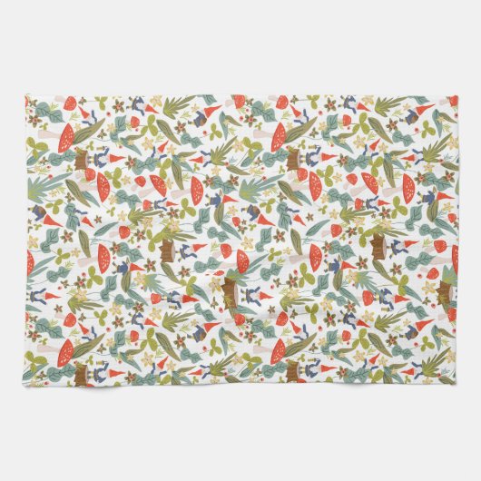 Woodland Gnomes Theedoek (Horizontaal)