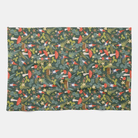 Woodland Gnomes Theedoek (Horizontaal)