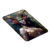 Woodland Goddess Fantasy Art Magneet (Rechterzijde)