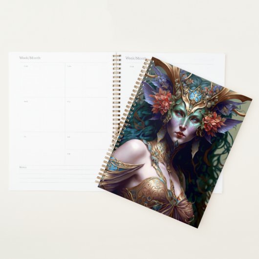 Woodland Goddess Fantasy Art Planner (Display)