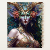 Woodland Goddess Fantasy Art Planner (Achterkant)