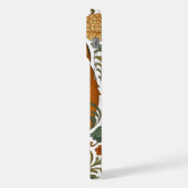 Woodland Grace Vos Motief in Bloei iPhone Hoesje (Linkerkant)