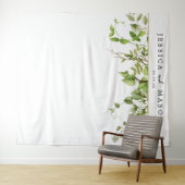 Woodland Greenery Achtergrond Photo Booth Wandkleed (In Situ (horizontaal))
