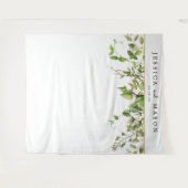 Woodland Greenery Achtergrond Photo Booth Wandkleed (Voorkant (horizontaal))