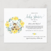 Woodland Greenery Baby shower by Mail Invitations (Voorkant)