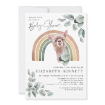 Woodland Greenery | Bosdieren en regenbogen