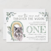 Woodland Greenery | Bosdieren en regenbogen (Voorkant)