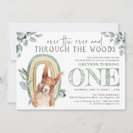 Woodland Greenery | Bosdieren en regenbogen