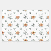 Woodland Greenery | Bosdieren en regenbogen Inpakpapier Vel (Voorkant 3)