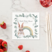 Woodland Greenery | Bosdieren en regenbogen Servet (Insitu)