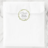 Woodland Greenery Envelope Favor Stickers (Tas)