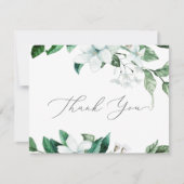 Woodland Greenery Hartelijk dank Bedankkaart (Voorkant)