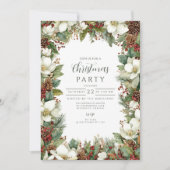 Woodland Greenery Holiday Gathering Kaart (Voorkant)