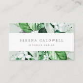 Woodland Greenery | Munt Green Visitekaartje (Voorkant)