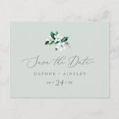 Woodland Greenery | Munt sparen het Briefkaart van (Voorkant)