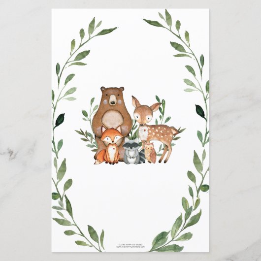 Woodland Greenery Raad voor prijsschoenen (Achterkant)