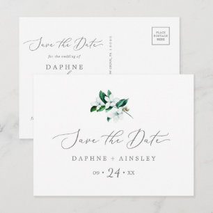 Woodland Greenery Save the Date Briefkaart