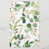 Woodland Greenery Wat is er in je Purse Game (Achterkant)