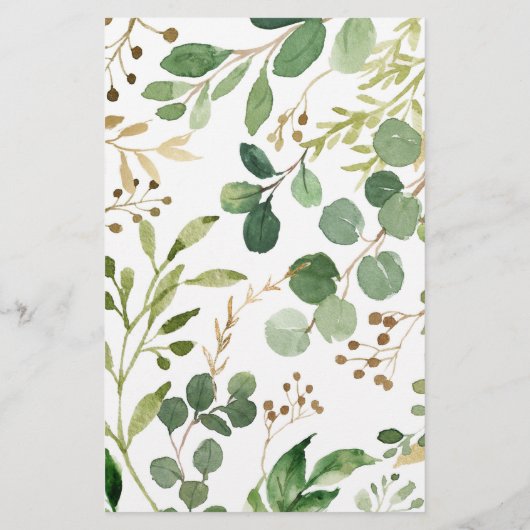 Woodland Greenery Wat is er in je Purse Game (Achterkant)