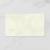 Woodland Greenery Wedding Website Insert Kaart (Achterkant)