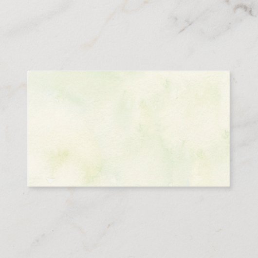 Woodland Greenery Wedding Website Insert Kaart (Achterkant)