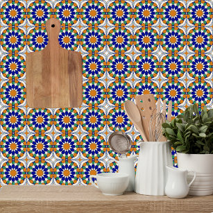 Woodland Harmony Marokkaans mozaïekpatroon Tegeltje