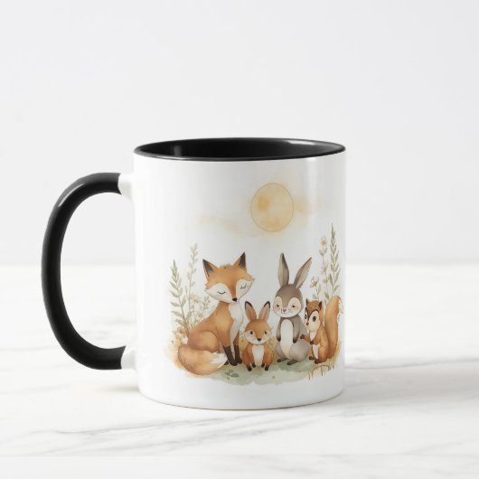 Woodland Harmony Mug – Cozy Kind_Ones Forest Art Mok (Links)